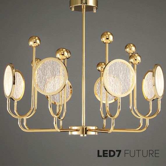 Loft Industry Modern - Volna Chandelier